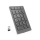 Lenovo Go Wireless clavier numérique Universel Bluetooth/USB/RF Wireless Gris