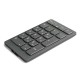 Lenovo Go Wireless clavier numérique Universel Bluetooth/USB/RF Wireless Gris