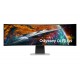 Samsung G95SC écran plat de PC 124,5 cm (49") 5120 x 1440 pixels Dual QHD OLED Argent