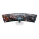 Samsung G93SC écran plat de PC 124,5 cm (49") 5120 x 1440 pixels Dual QHD OLED Argent