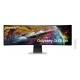 Samsung G95SC écran plat de PC 124,5 cm (49") 5120 x 1440 pixels Dual QHD OLED Argent