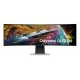 Samsung G95SC écran plat de PC 124,5 cm (49") 5120 x 1440 pixels Dual QHD OLED Argent