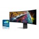 Samsung G95SC écran plat de PC 124,5 cm (49") 5120 x 1440 pixels Dual QHD OLED Argent