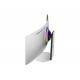 Samsung G95SC écran plat de PC 124,5 cm (49") 5120 x 1440 pixels Dual QHD OLED Argent
