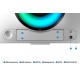 Samsung G95SC écran plat de PC 124,5 cm (49") 5120 x 1440 pixels Dual QHD OLED Argent