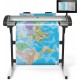HP SD Pro 2 44-in Alimentation papier de scanner 1200 x 1200 DPI A0 Noir