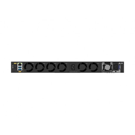 NETGEAR M4350-40X4C Géré L3 10G Ethernet (100/1000/10000) Connexion Ethernet, supportant l'alimentation via ce port (PoE) 1U Noi