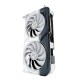 ASUS Dual -RTX4060-8G-WHITE NVIDIA GeForce RTX­ 4060 8 Go GDDR6