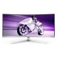 Philips 34M2C8600/00 écran plat de PC 86,4 cm (34") 3440 x 1440 pixels Wide Quad HD OLED Blanc