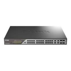 D-Link DSS-200G-28MP commutateur réseau Géré L2 Gigabit Ethernet (10/100/1000) Connexion Ethernet, supportant l'alimentation via