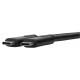Targus ACC928GLX câble USB USB 2.0 2 m USB C Noir