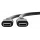 Targus ACC928GLX câble USB USB 2.0 2 m USB C Noir