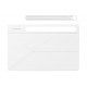 Samsung EF-BX710PWEGWW étui pour tablette 27,9 cm (11") Folio Blanc