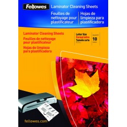 Fellowes Feuilles de nettoyage A4 - Paquet de 10