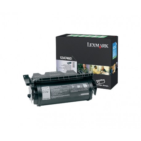 Lexmark 12A7460 Cartouche de toner 1 pièce(s) Original Noir