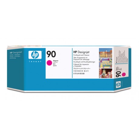 HP 90 tête d'impression Magenta DesignJet et dispositif de nettoyage