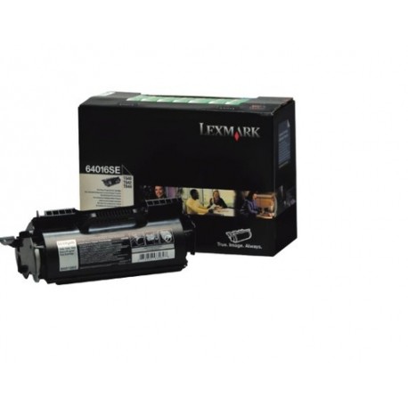 Lexmark T64x Return Programme Cartridge Cartouche de toner Original Noir