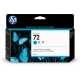 HP 72 cartouche d'encre DesignJet cyan, 130 ml