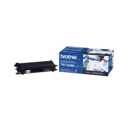 Brother TN-135BK - Cartouche de toner originale à haut rendement – Noir