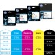 HP 711 pack de 3 cartouches d'encre DesignJet jaune, 29 ml