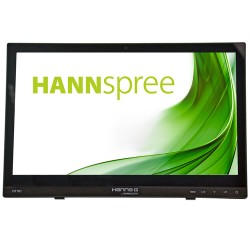 Hannspree HT161HNB écran plat de PC 39,6 cm (15.6") 1366 x 768 pixels HD LED Écran tactile Dessus de table Noir