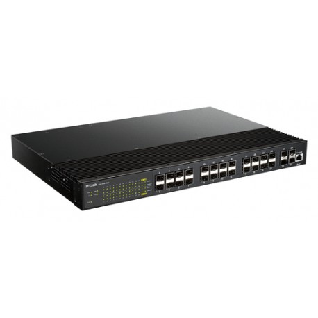 D-Link DIS-700G-28XS commutateur réseau Géré L2+ 1U Noir