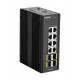 D-Link DIS‑300G‑12SW Géré L2 Gigabit Ethernet (10/100/1000) Noir