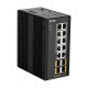 D-Link DIS‑300G‑14PSW Géré L2 Gigabit Ethernet (10/100/1000) Connexion Ethernet, supportant l'alimentation via ce port (PoE) Noi