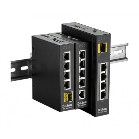 D-Link DIS‑100G‑5W Non-géré L2 Gigabit Ethernet (10/100/1000) Noir