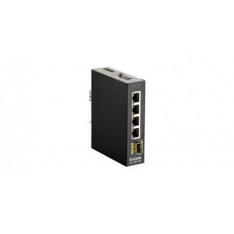 D-Link DIS‑100G‑5SW Non-géré L2 Gigabit Ethernet (10/100/1000) Noir