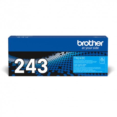 Brother TN-243C - Cartouche de toner originale – Cyan