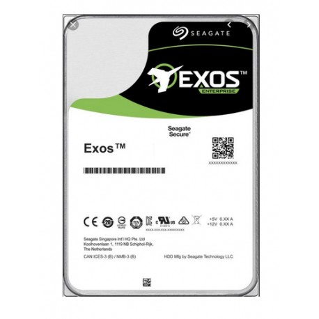 Seagate Exos X16 disque dur 14 To 7200 tr/min 256 Mo 3.5" Série ATA III