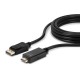 Lindy 36921 câble vidéo et adaptateur 1 m DisplayPort HDMI Type A (Standard) Noir