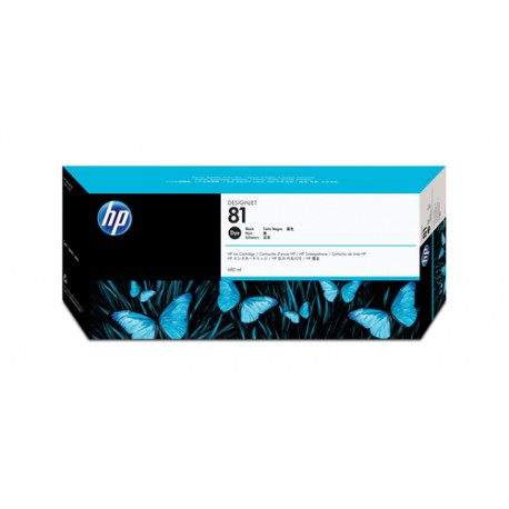 HP 81 cartouche d'encre noir 680 ml