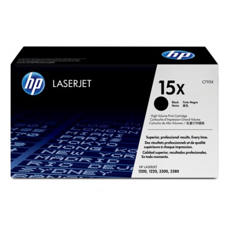 HP 15X toner LaserJet noir grande capacité authentique