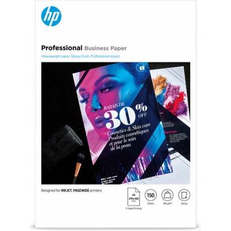 HP Papier multifonction recyclé 500 feuilles, format lettre 8,5 x 11 pouces