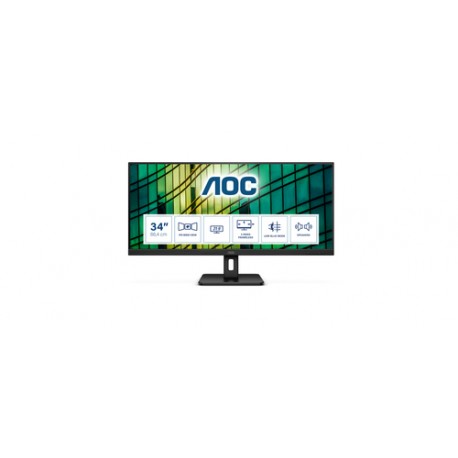 AOC E2 Q34E2A LED display 86,4 cm (34") 2560 x 1080 pixels Full HD+ Noir