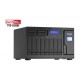 QNAP TVS-h1288X NAS Tower Intel® Xeon® W-1250 16 Go DDR4 0 To QuTS hero Noir