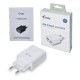 i-tec CHARGER2A4W chargeur d'appareils mobiles Téléphone portable Blanc Secteur Intérieure