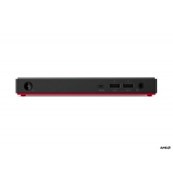 Lenovo ThinkCentre M75n AMD Ryzen™ 5 PRO 3500U 8 Go DDR4-SDRAM 512 Go SSD Windows 10 Pro Mini PC Noir, Gris, Rouge