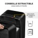 Fellowes Powershred LX200 destructeur de papier Noir