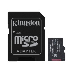 Kingston Technology Industrial 16 Go MicroSDHC UHS-I Classe 10