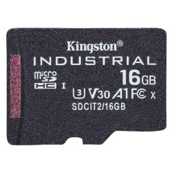 Kingston Technology Industrial 16 Go MicroSDHC UHS-I Classe 10