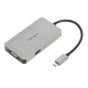 Targus DOCK419EU station d'accueil Avec fil USB 3.2 Gen 1 (3.1 Gen 1) Type-C Gris