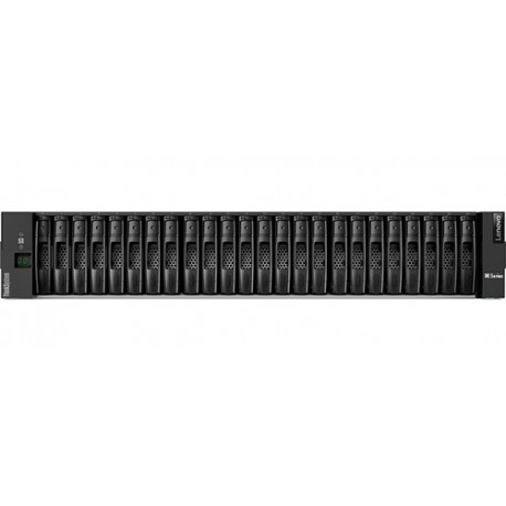 Lenovo ThinkSystem DE2000H boîtier de disques 0 To Rack (2 U) Noir