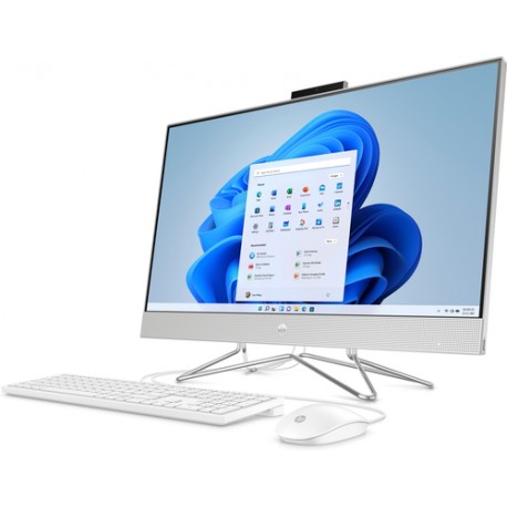 HP 27-dp1131nf Intel® Core™ i3 i3-1115G4 68,6 cm (27") 1920 x 1080 pixels PC All-in-One 8 Go DDR4-SDRAM 1,26 To HDD+SSD Windows 