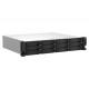 QNAP TS-1264U-RP NAS Rack (2 U) Intel® Celeron® 4 Go DDR4 0 To QNAP QTS Aluminium, Noir