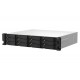 QNAP TS-1264U-RP NAS Rack (2 U) Intel® Celeron® 4 Go DDR4 0 To QNAP QTS Aluminium, Noir