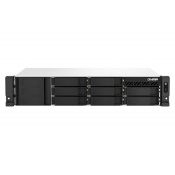 QNAP TS-864EU NAS Rack (2 U) Intel® Celeron® 4 Go DDR4 0 To QNAP Turbo System Noir