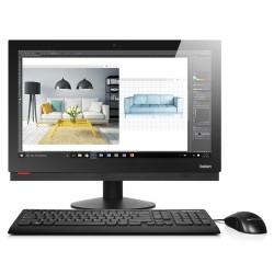 Lenovo ThinkCentre M910z Intel® Core™ i5 i5-7500 60,5 cm (23.8") 1920 x 1080 pixels Écran tactile PC All-in-One 8 Go DDR4-SDRAM 